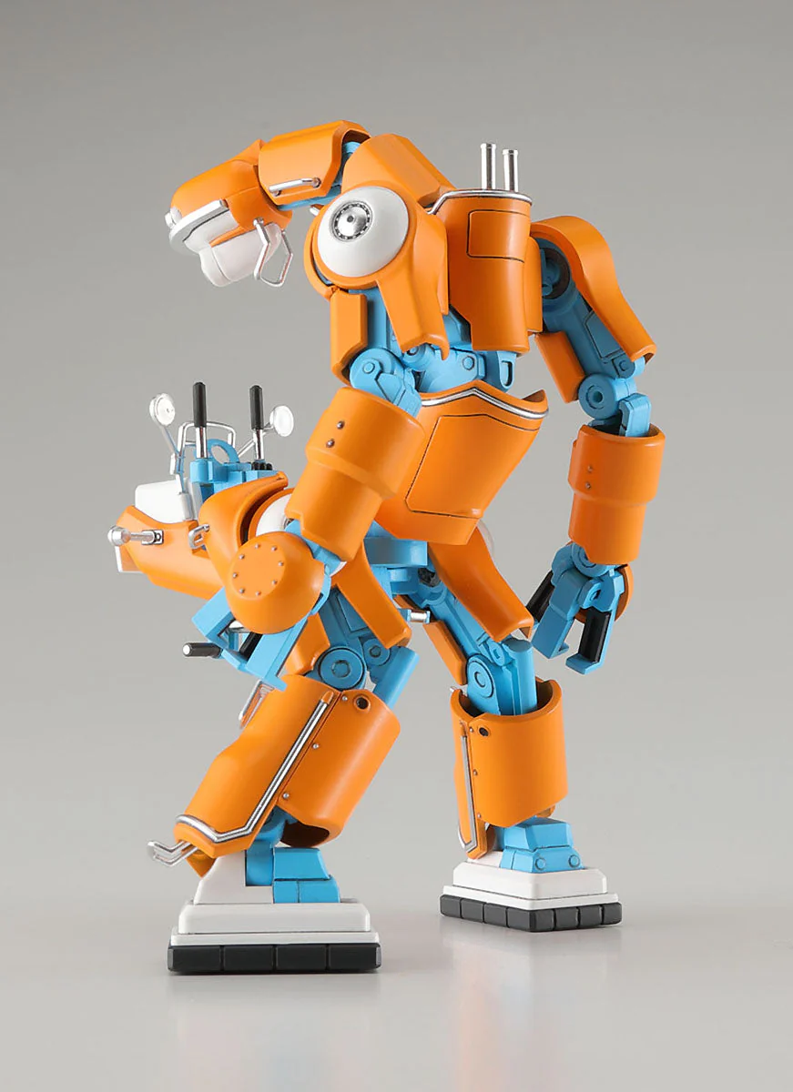 1/35 CHUBU 01 No.02 (ORANGE and LIGHT BLUE) LIGHT WEIGHT MECHATROBOT 2Kits - Image 3