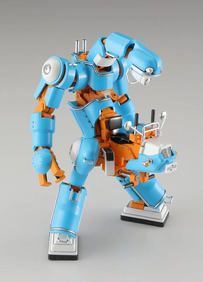 1/35 CHUBU 01 No.02 (ORANGE and LIGHT BLUE) LIGHT WEIGHT MECHATROBOT 2Kits - Image 4