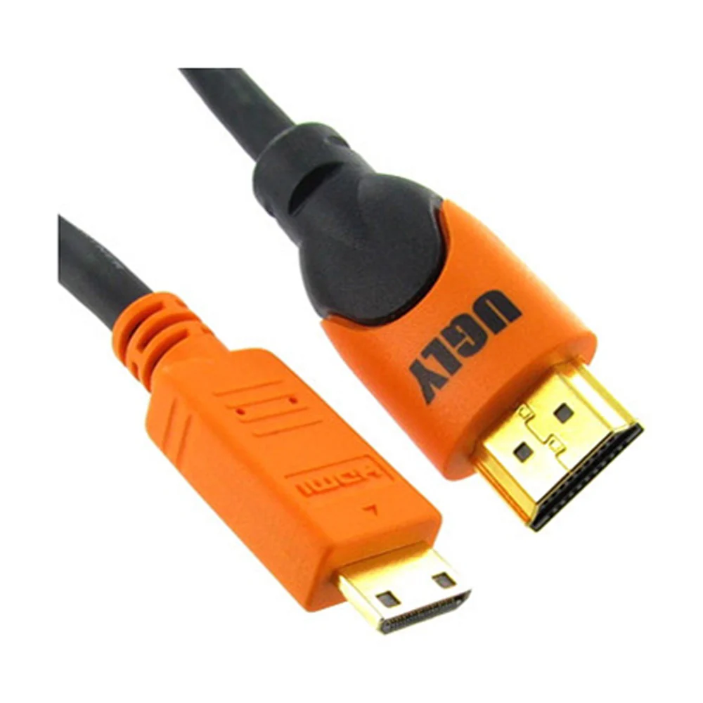 1.5m HDMI Type A to Mini HDMI Type C Cable v1.3c HD 1080p suits Digital Camera - Image 2