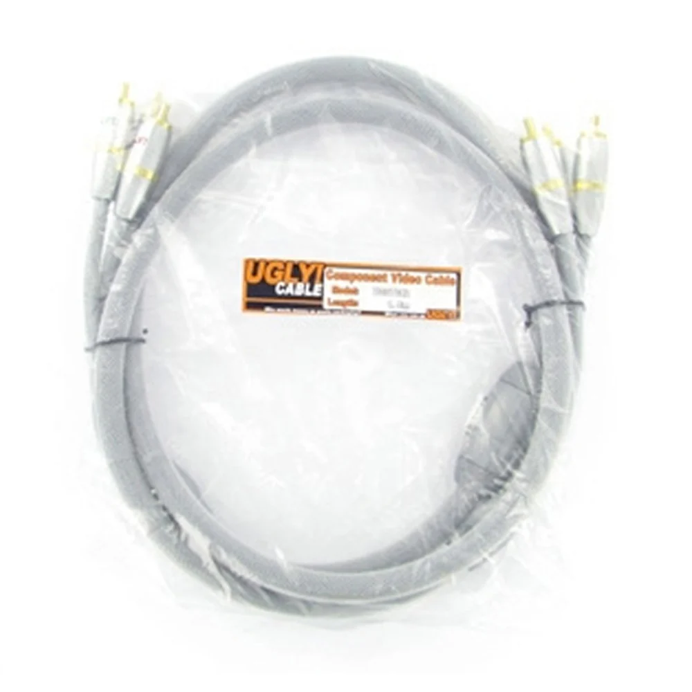 1.5m Ugly Ultra Premium Component RGB Video Cable RCA 75 Ohm Shielded OFC - Image 4