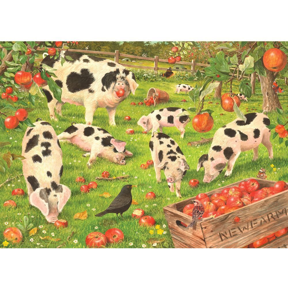 1000pc Kith & Kin: Apple Orchard Pigs - Image 2