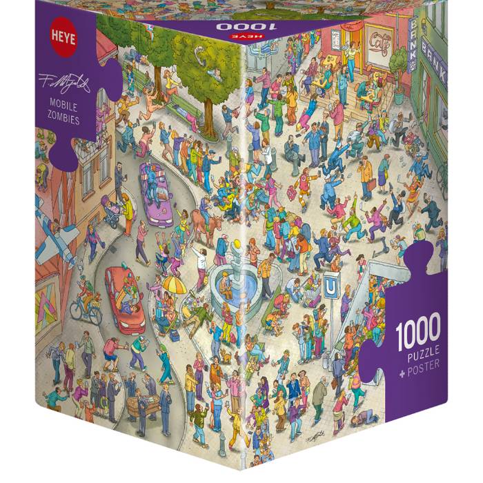 1000pc Mitgutsch Mobile Zombies Puzzle - Image 2