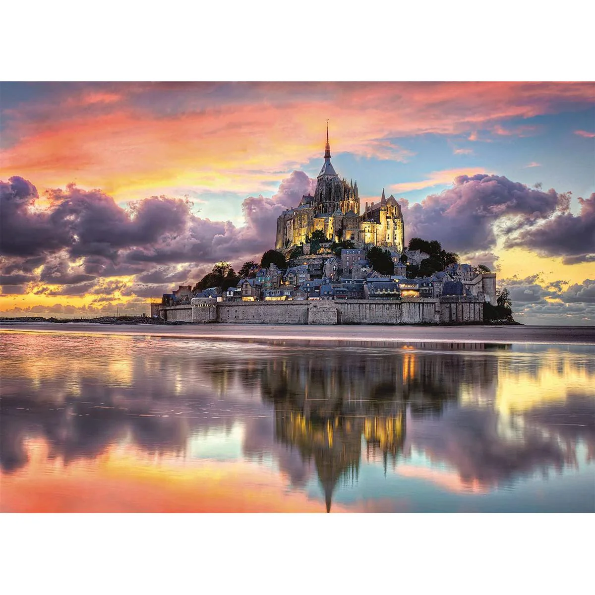 1000pc Mont Saint-Michel Puzzle - Image 2