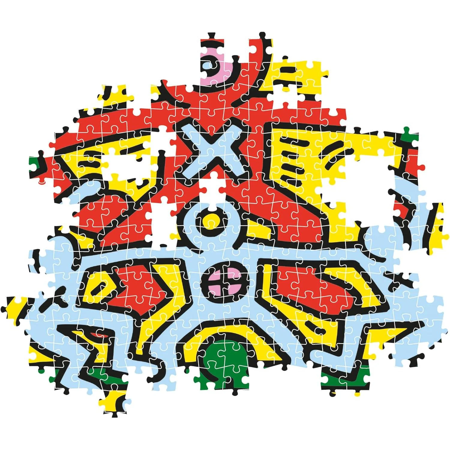 1000pc Novo Art - Keith Haring #3 Puzzle - Image 3