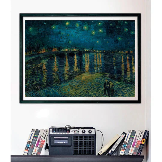 1000pc Starry Night Over The Rhone Puzzle - Image 3