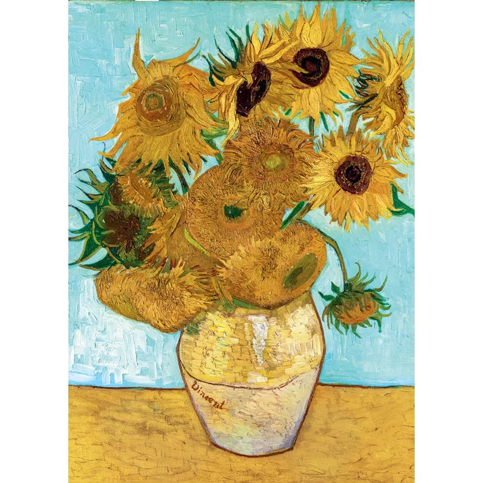 1000pc Van Gogh Sunflowers - Image 2