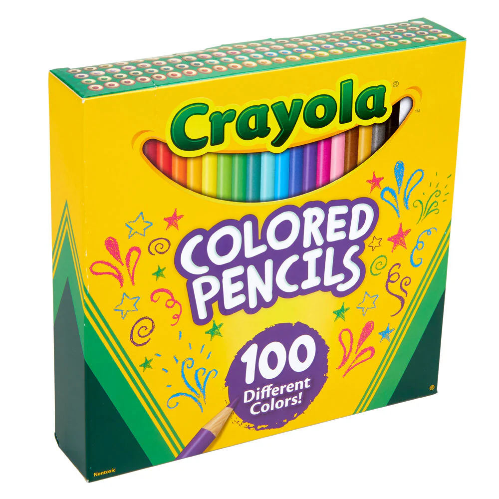 100pc Crayola Coloured Pencils 3+ - Image 2