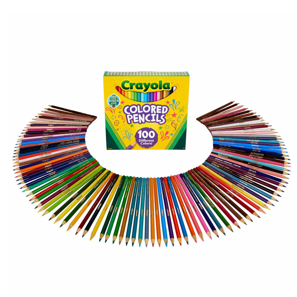 100pc Crayola Coloured Pencils 3+ - Image 4