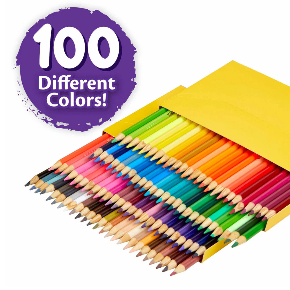 100pc Crayola Coloured Pencils 3+ - Image 5