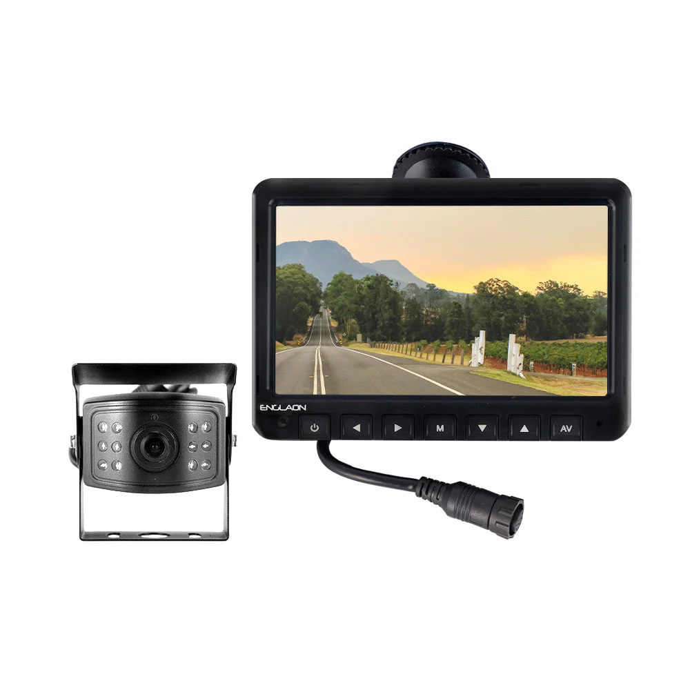 12V-36V 7" AHD Wired Monitor DVR Reverse Camera Cable 7M - Image 2