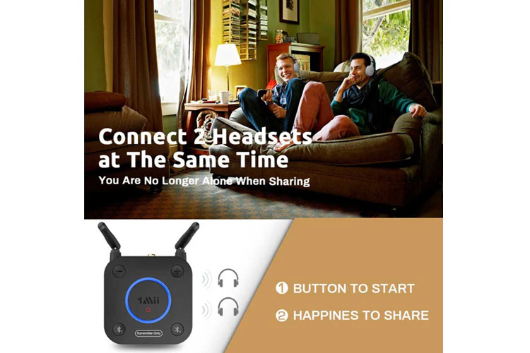 1Mii B06TX Bluetooth 5.3 Aptx Audio Transmitter - Image 3