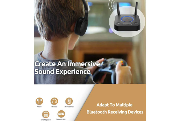 1Mii B06TX Bluetooth 5.3 Aptx Audio Transmitter - Image 4