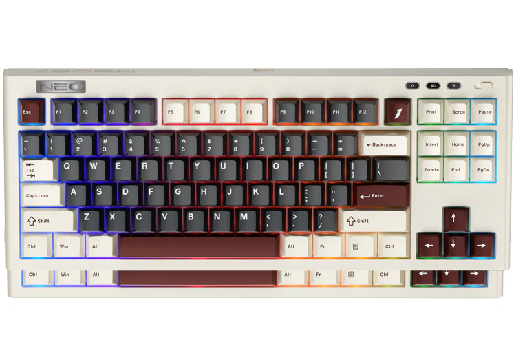 1st Player NEO87 Mechanical Gaming Keyboard - Rome - Image 2