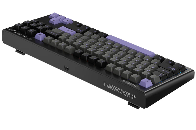 1st Player NEO87 Wireless 3 Mode Mechanical Keyboard - Midnight Violet - Image 3