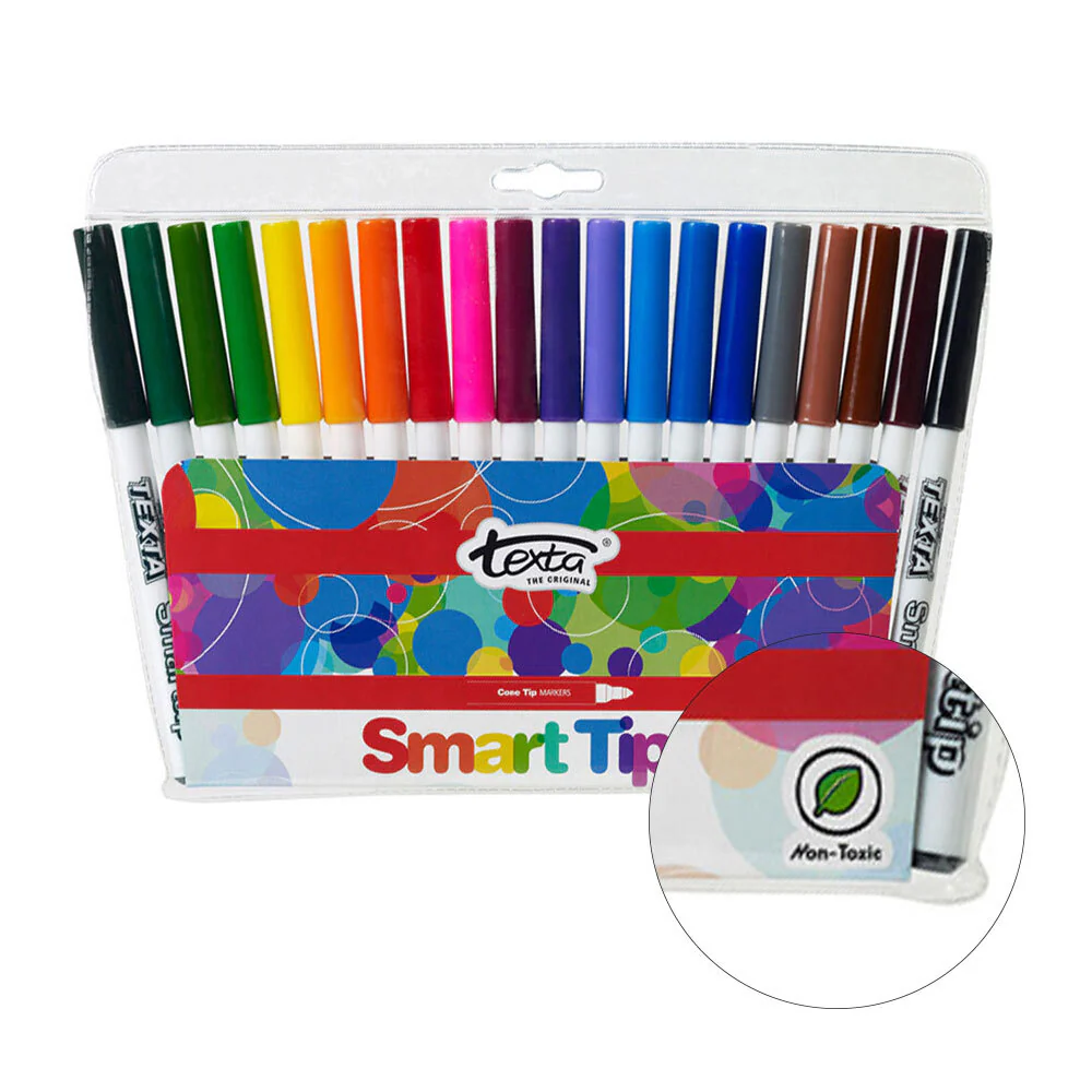 20pc Texta The Original Smart Cone Tip Markers - Image 3
