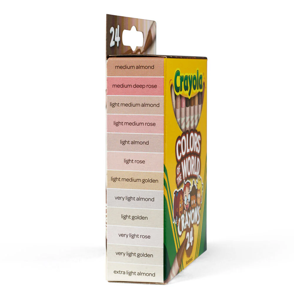 24pc Crayola Colours Of The World Crayons 3+ - Image 3