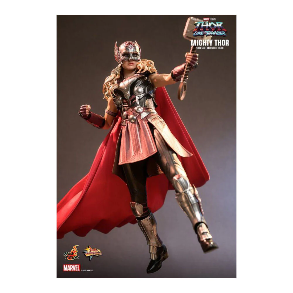 29cm Thor 4 Love and Thunder Mighty Thor 1:6 Collectable Figure - Image 3
