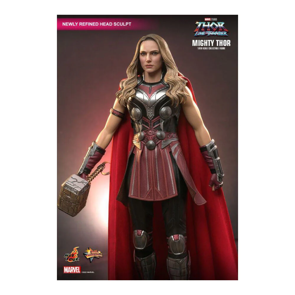 29cm Thor 4 Love and Thunder Mighty Thor 1:6 Collectable Figure - Image 5