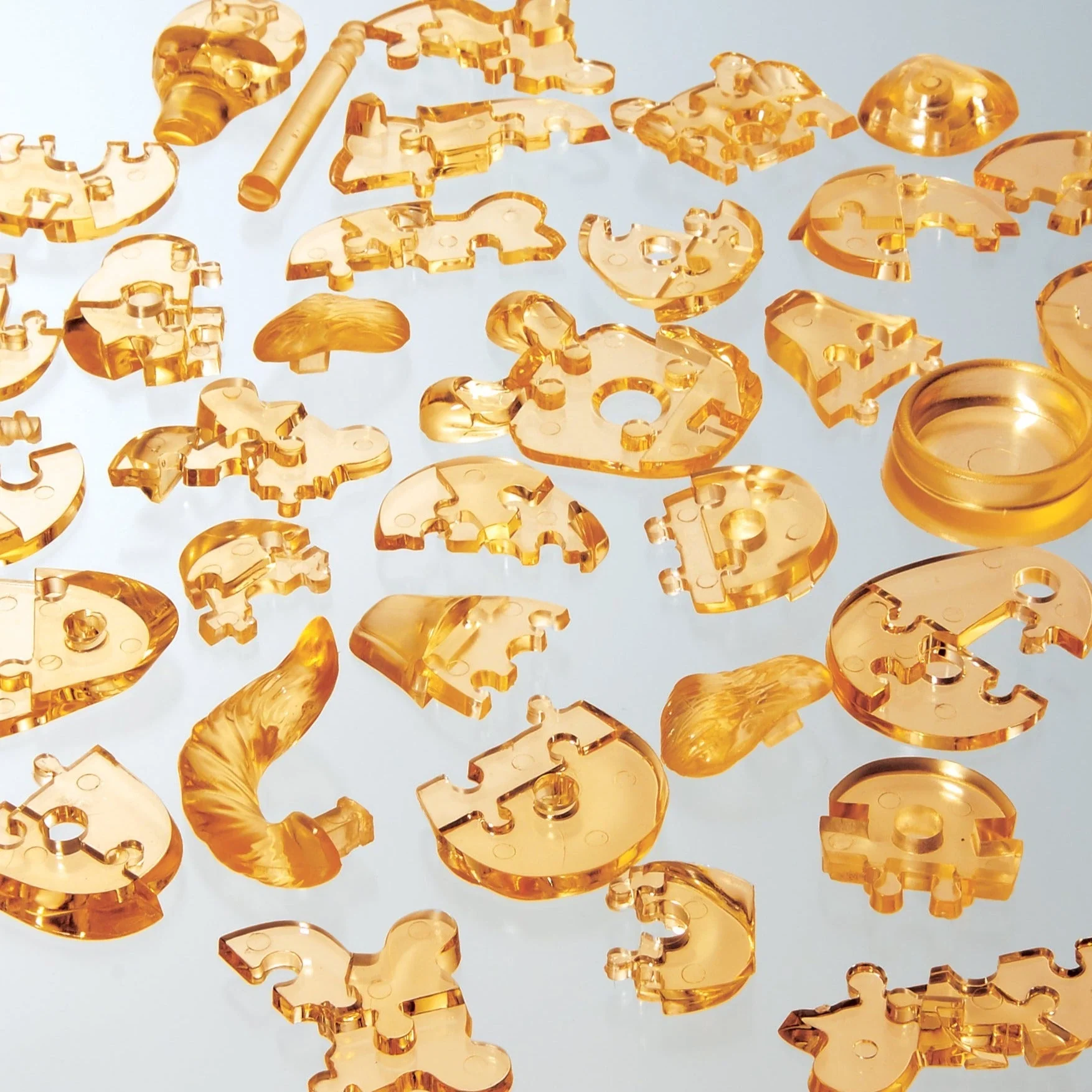 3D Crystal Puzzle: Golden Retriever - Image 2