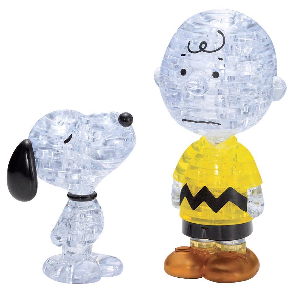 3D Crystal Puzzle: Snoopy & Charlie - Image 2