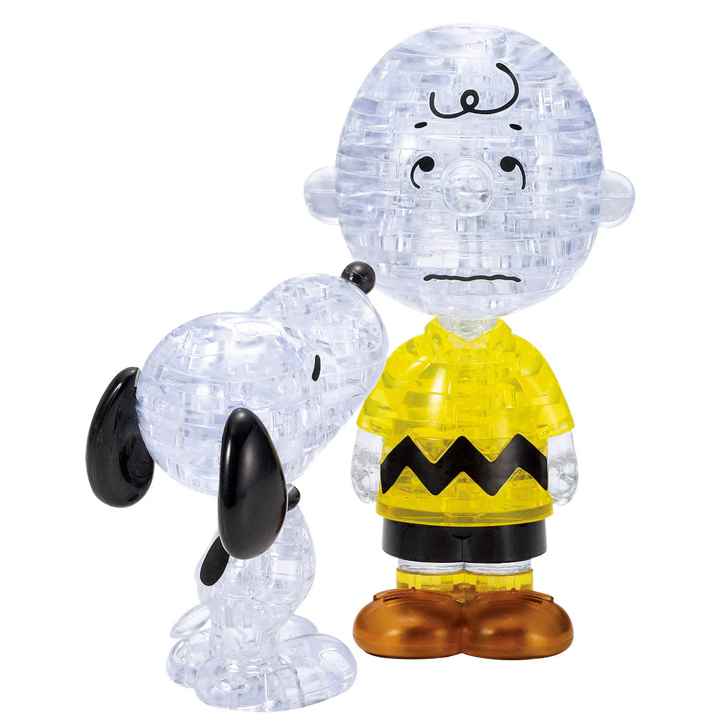 3D Crystal Puzzle: Snoopy & Charlie - Image 3