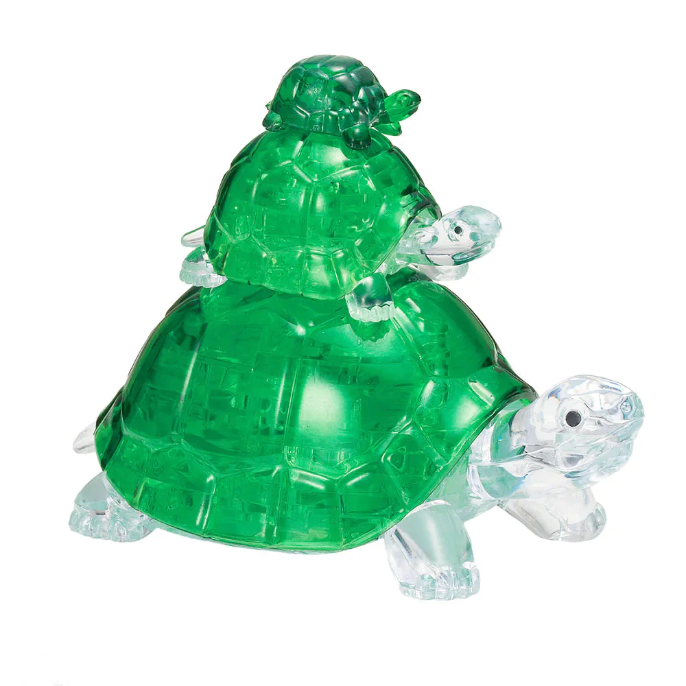 3D Crystal Puzzle: Turtles - Image 2
