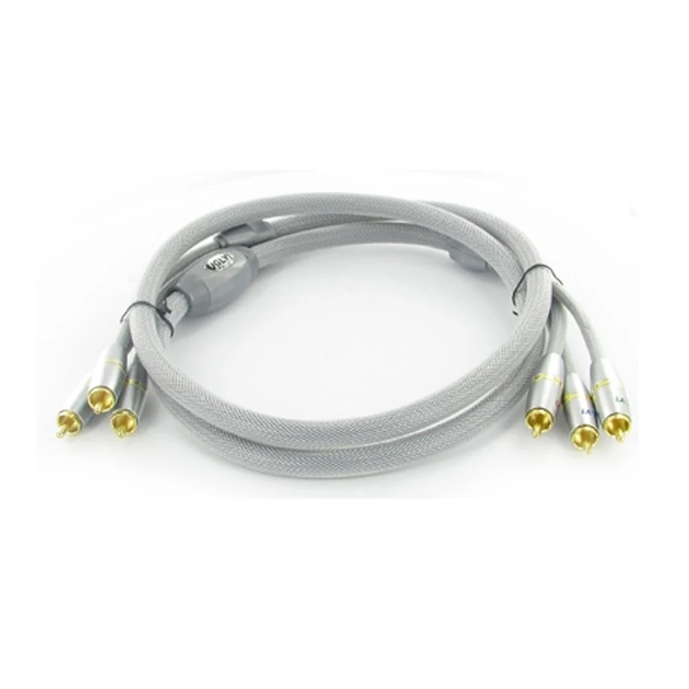 3m Ugly Ultra Premium Component RGB Video Cable 3 RCA OFC Shielded Gold Plated - Image 4