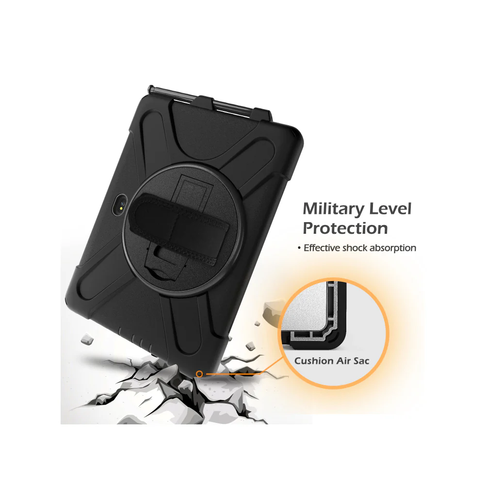 3SIXT Apache Shockproof Case for Galaxy Tab Active 4 Pro (Black) - Image 4