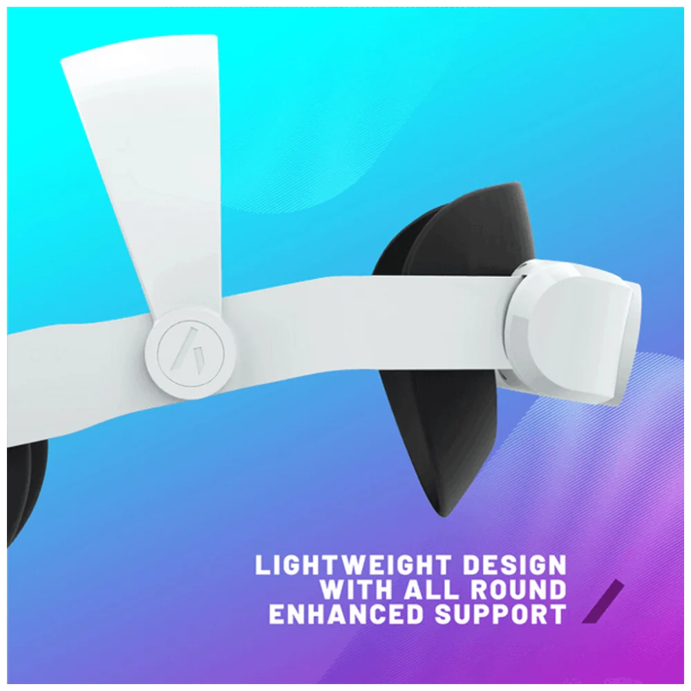 4Gamers Virtual Reality Pro Head Strap Accessory Meta Quest 3/3S Compatible - Image 3