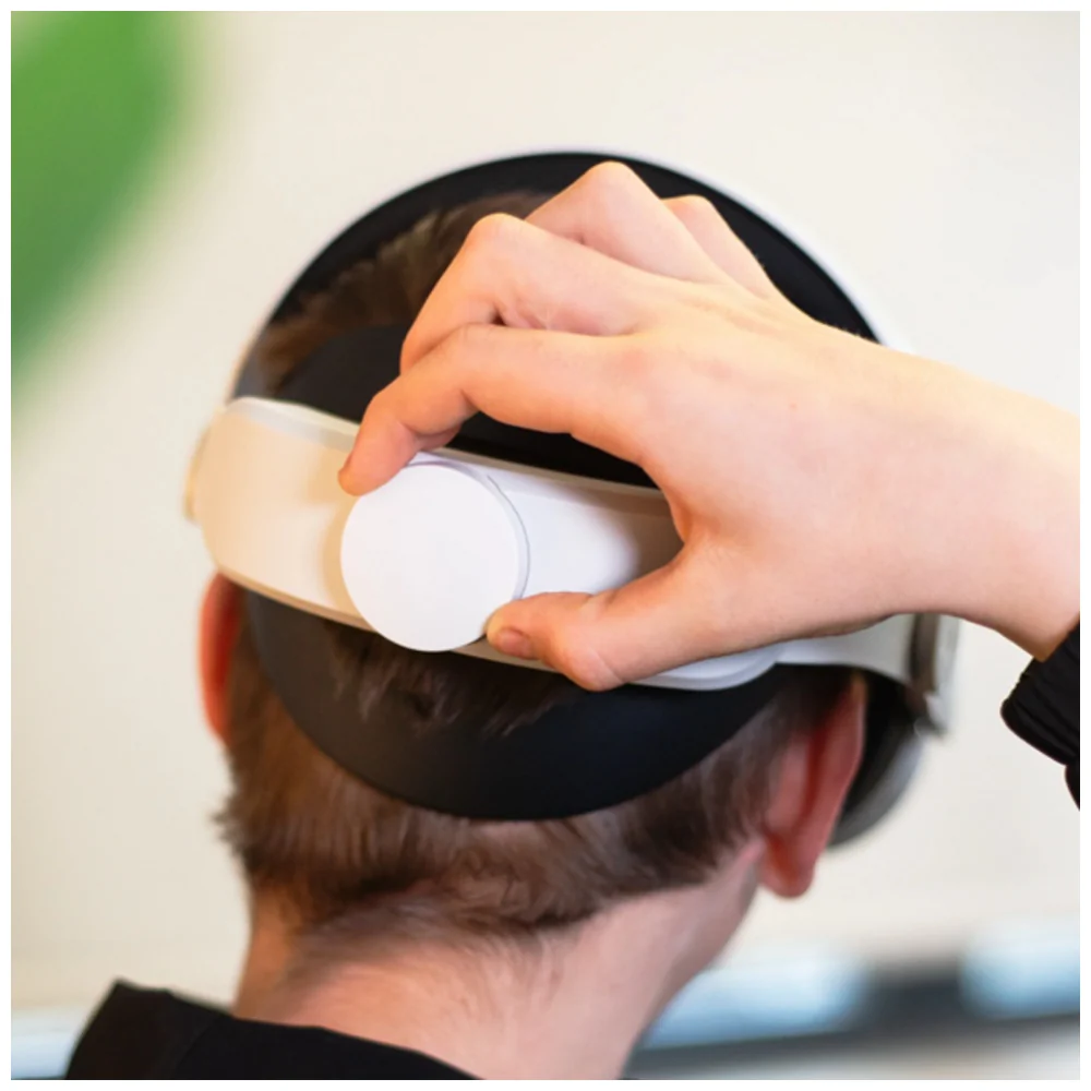 4Gamers Virtual Reality Pro Head Strap Accessory Meta Quest 3/3S Compatible - Image 8
