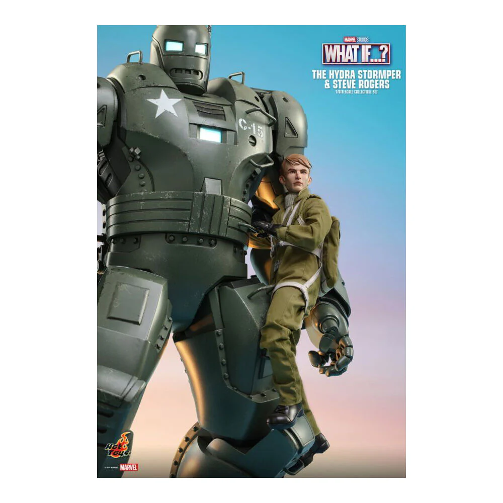56cm What If Steve Rogers & Hydra Stomper Collectable Action Figure - Image 3