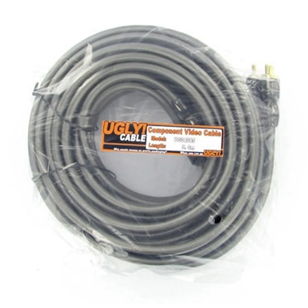 5m Ugly Premium Component RGB Video Cable Lead 3 RCA OFC Home Theatre - Image 3