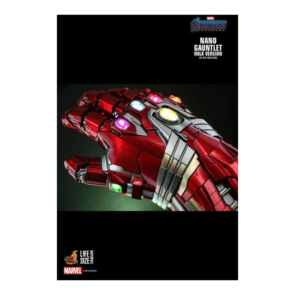 71cm Avengers 4 Endgame Nano Gauntlet Hulk Version 1:1 Scale Replica - Image 3