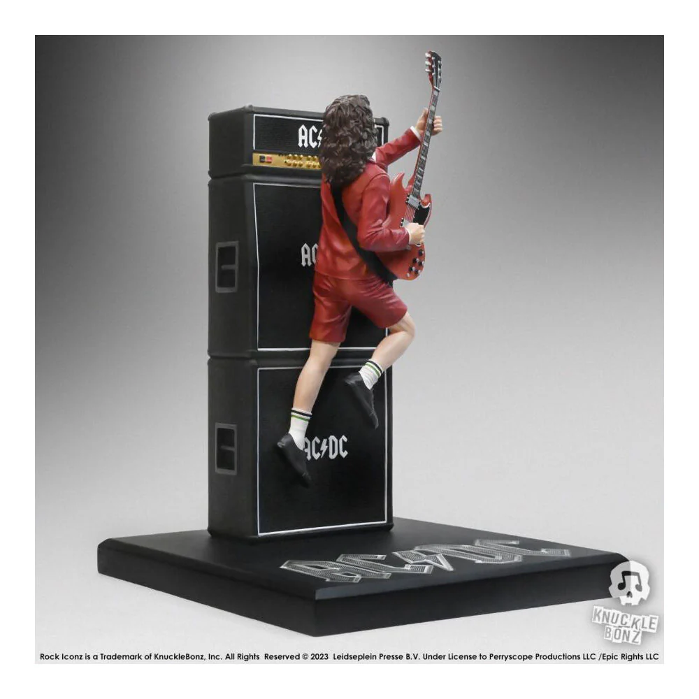 AC/DC Angus & Malcolm Young Rock Iconz 1:9 Statue Collectable 2-Pieces - Image 4