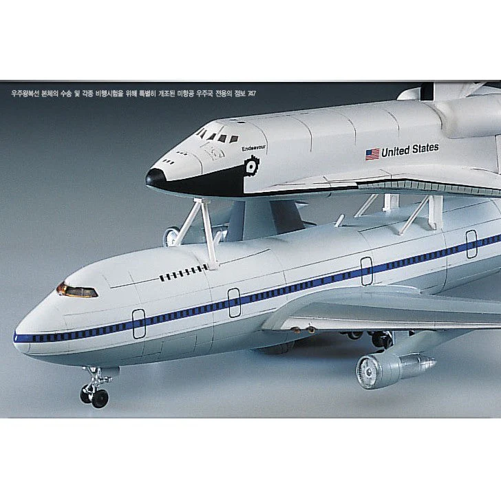 Academy 1/288 Space Shuttle & 747 Carrier Scaled Plastic Model Kit - Image 3