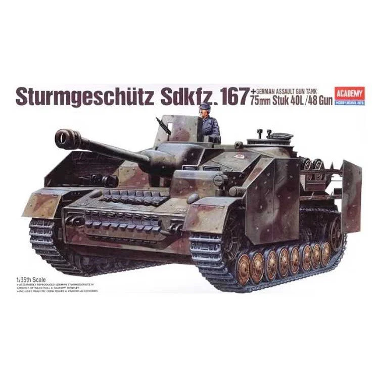 Academy 1/35 Sturmgeschutz IV Plastic Model Kit - Image 2