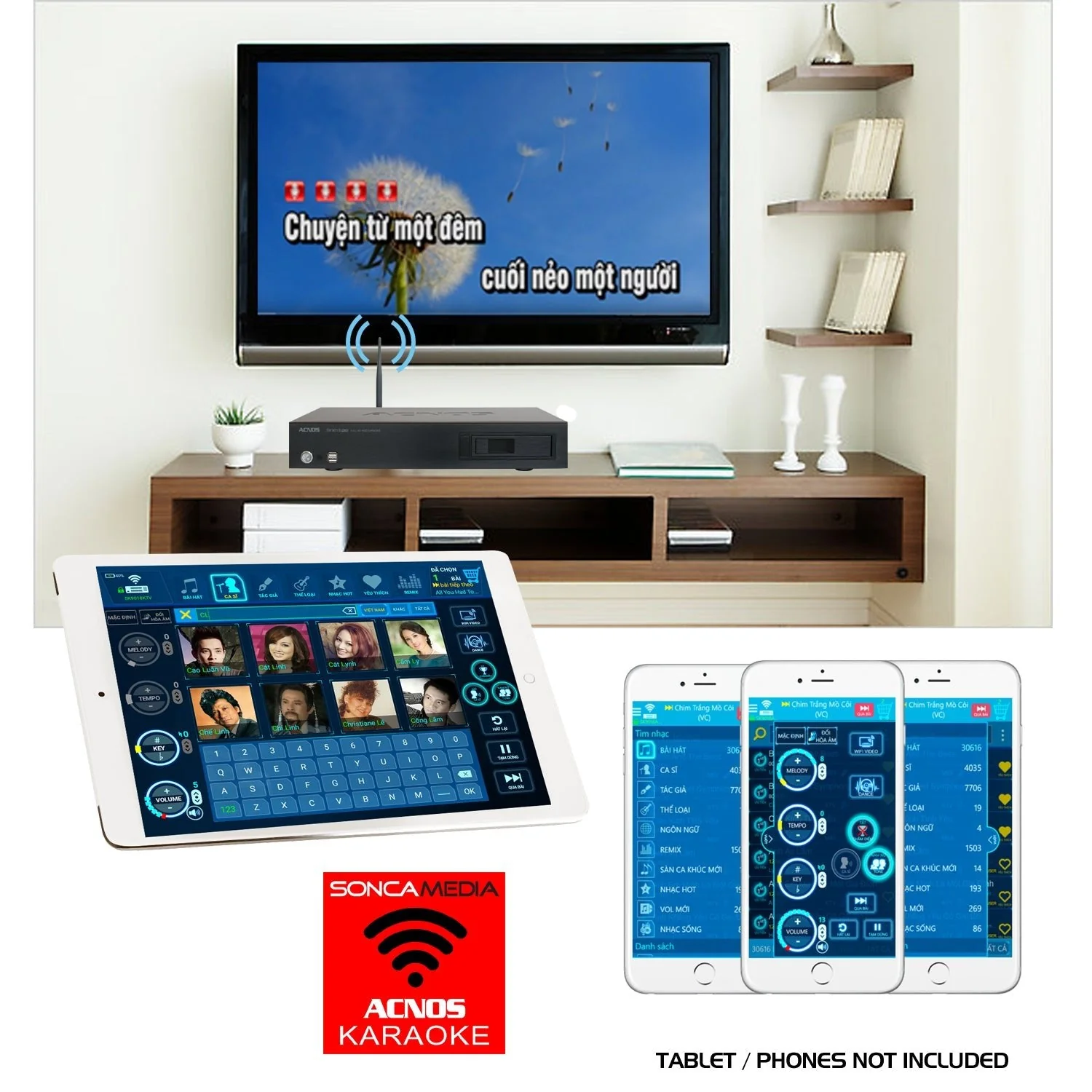 ACNOS SK9018PLUS Vietnamese Karaoke System - Image 4