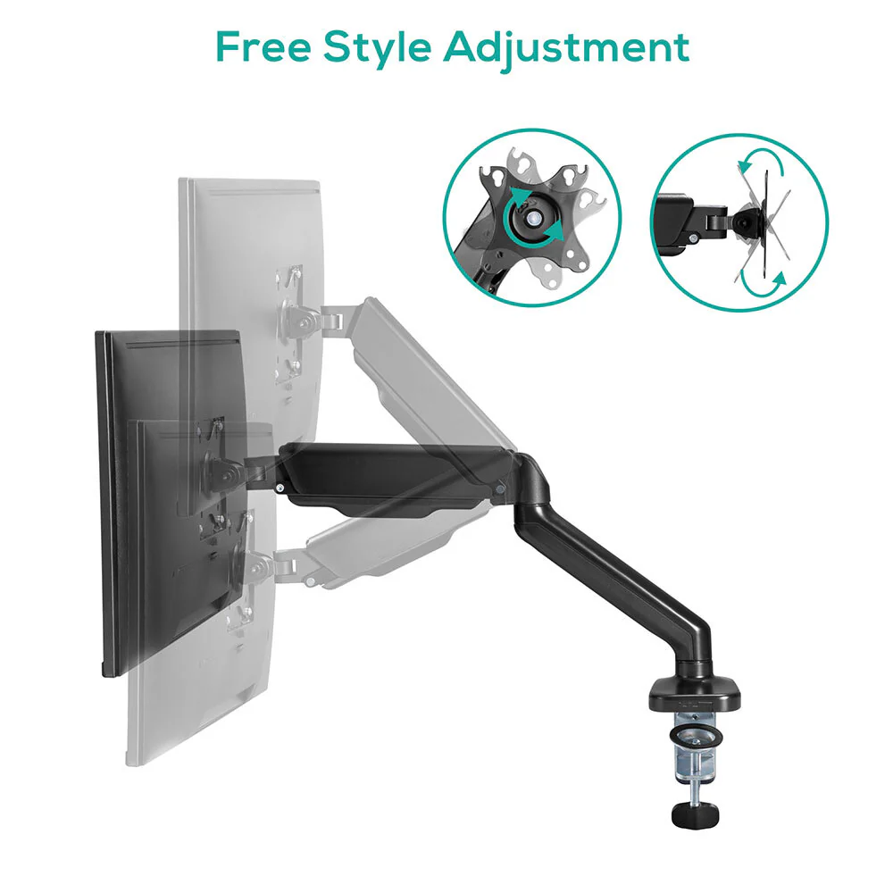 Activiva 17"~32" Single Screen Steel Gas Spring Monitor Arm - Image 3