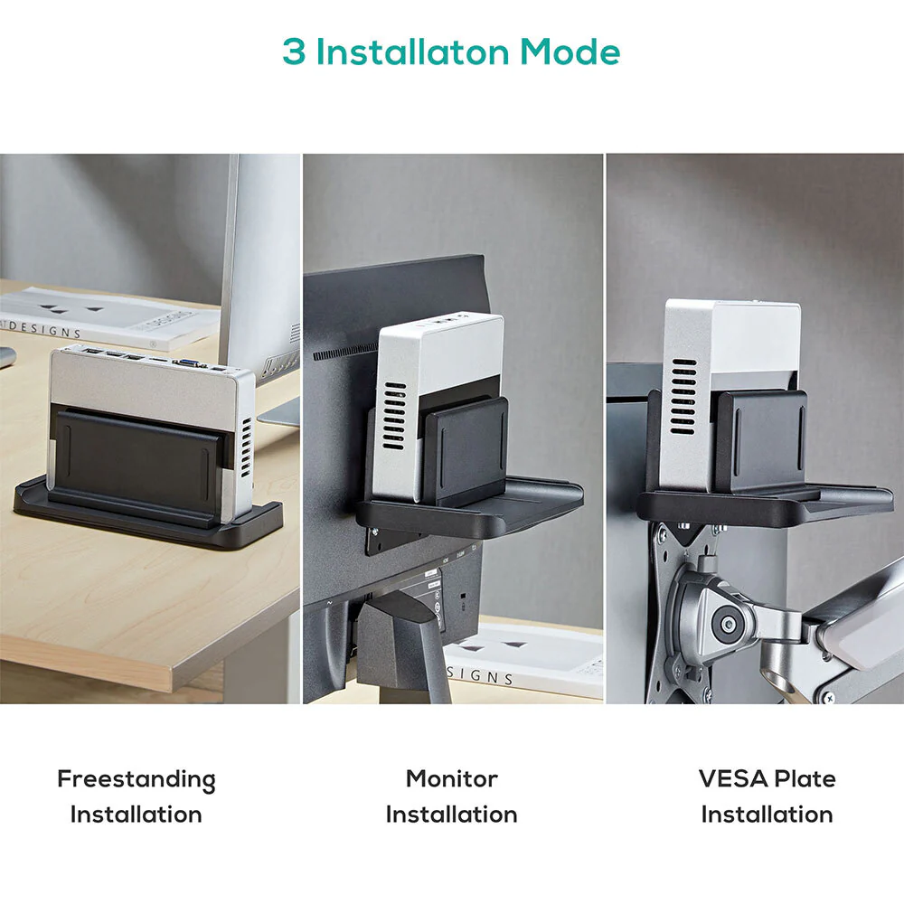 Activiva Multifunctional Thin Client/NUC/Mini-PC Stand - Image 4