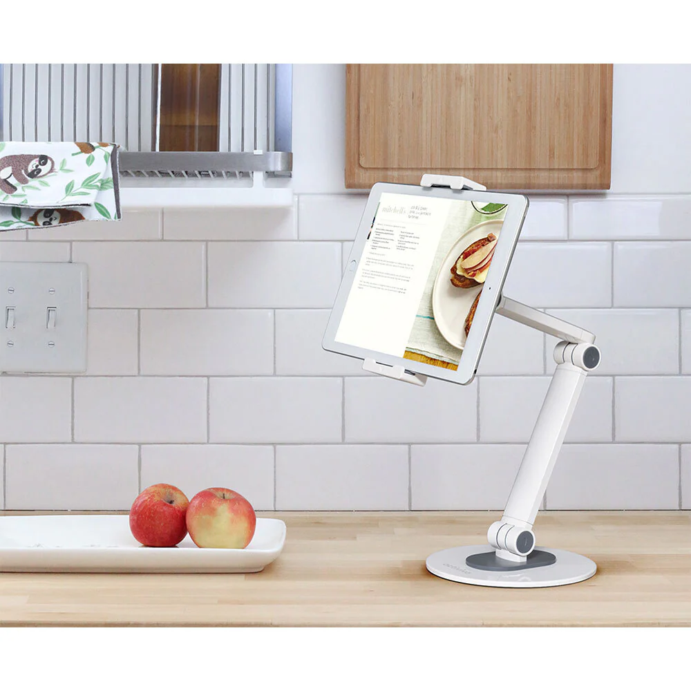 Activiva Universal iPad & Tablet Tabletop Stand 4.7"-12.9" (White) - Image 7