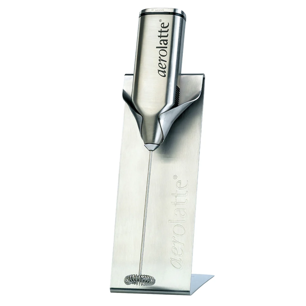 Aerolatte Professional Stainless-Steel Milk Frother with Stand - Image 4