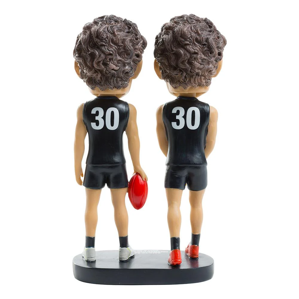 AFL - Carlton Blues - Charlie Curnow (Double Coleman) Bobblehead - Image 2