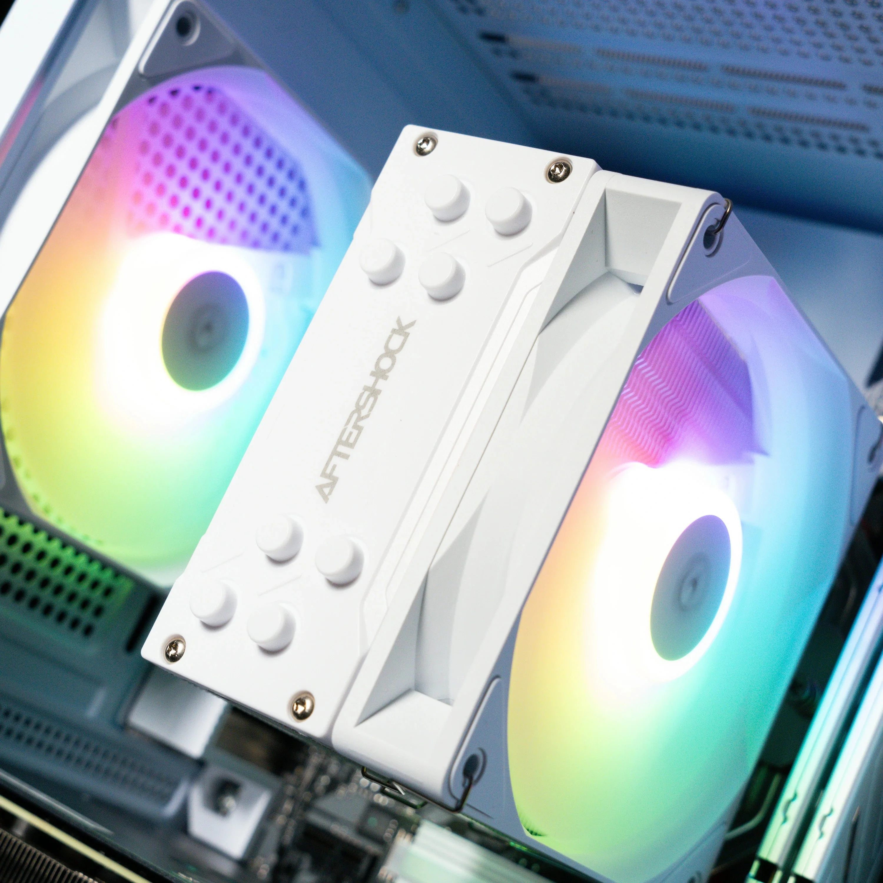 Aftershock Cloud | RX 9060 XT Gaming OC 16GB | Ryzen 5 7500F | Desktop Gaming PC - Image 3