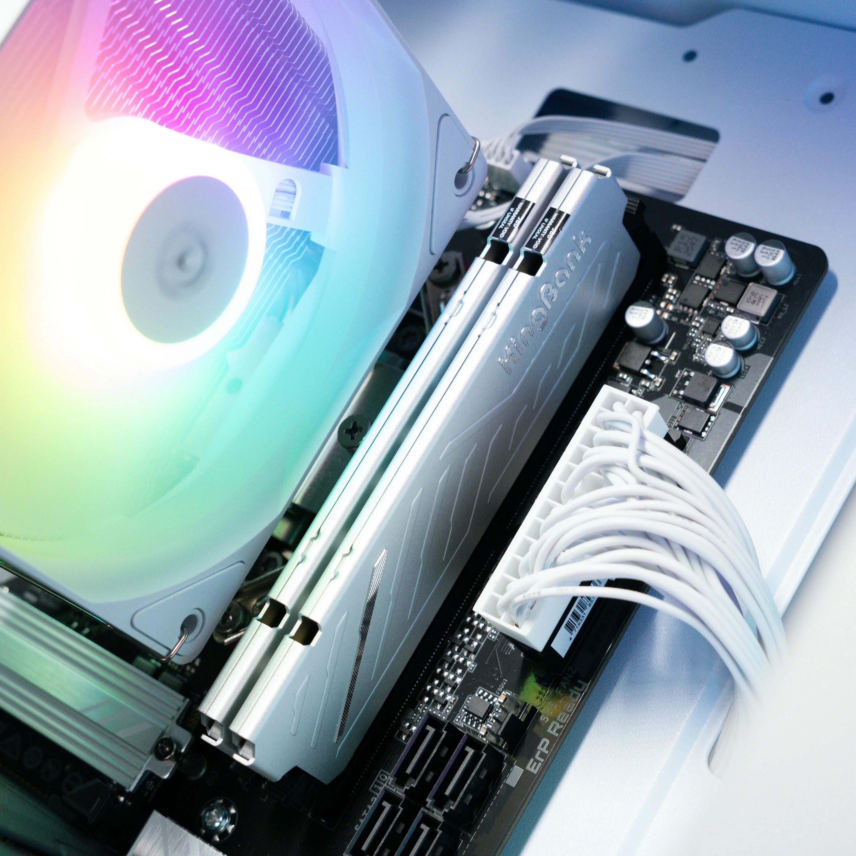 Aftershock Cloud | RX 9060 XT Gaming OC 16GB | Ryzen 5 7500F | Desktop Gaming PC - Image 4