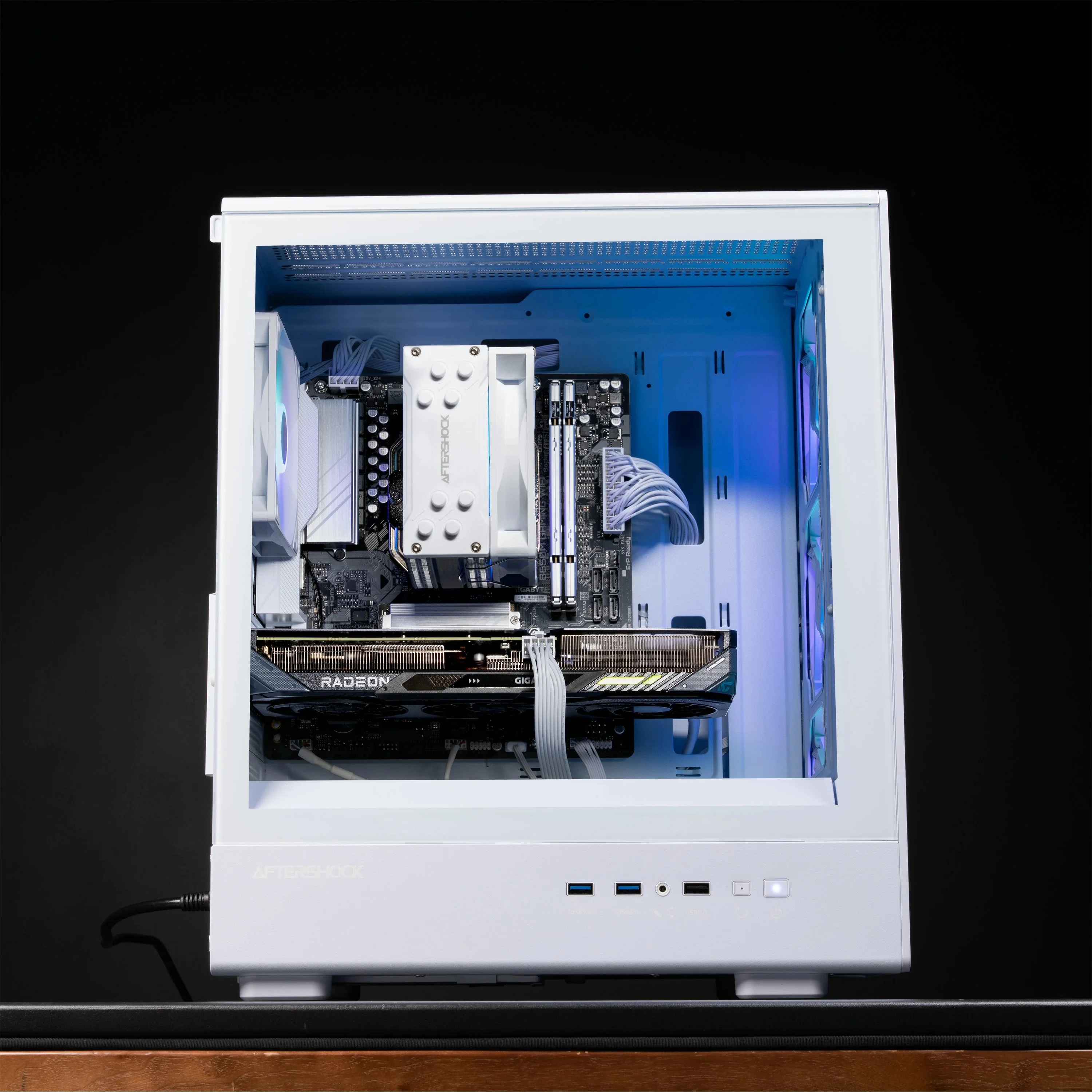 Aftershock Cloud | RX 9060 XT Gaming OC 16GB | Ryzen 5 7500F | Desktop Gaming PC - Image 5