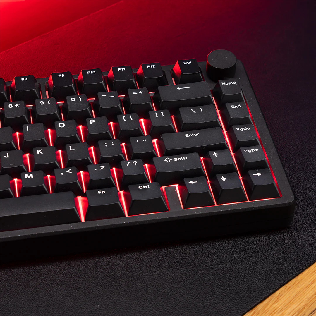 Aftershock Combo Kit (Oden 75 Black Keyboard, Sliver+ XXL RGB Mouse Pad, M1 Pro Black Wireless Mouse) - Image 5
