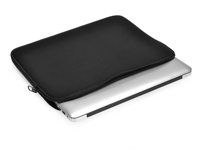 Agva 15.6" Neoprene Laptop Sleeve (Black) - Image 3