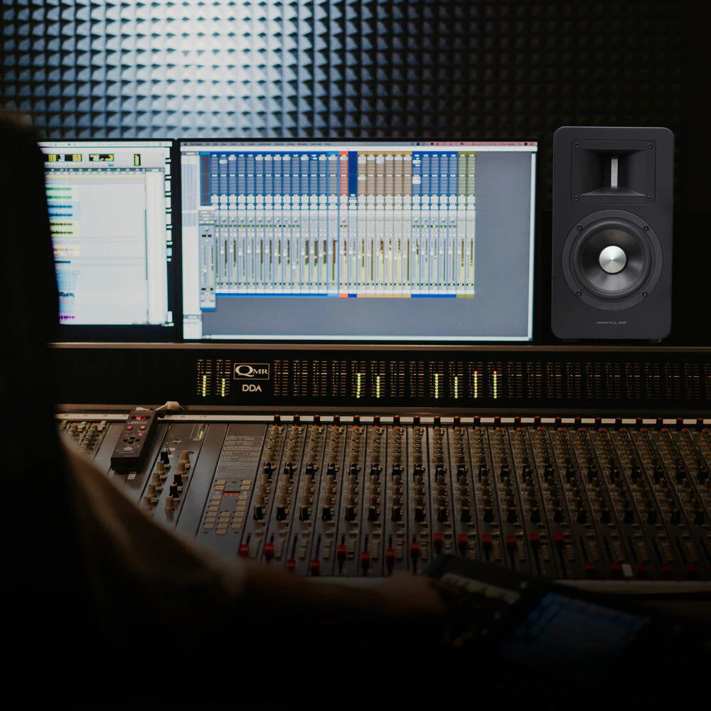 Airpulse SM200 Precision Monitor Active Loudspeaker Single 185x315cm (Black) - Image 3