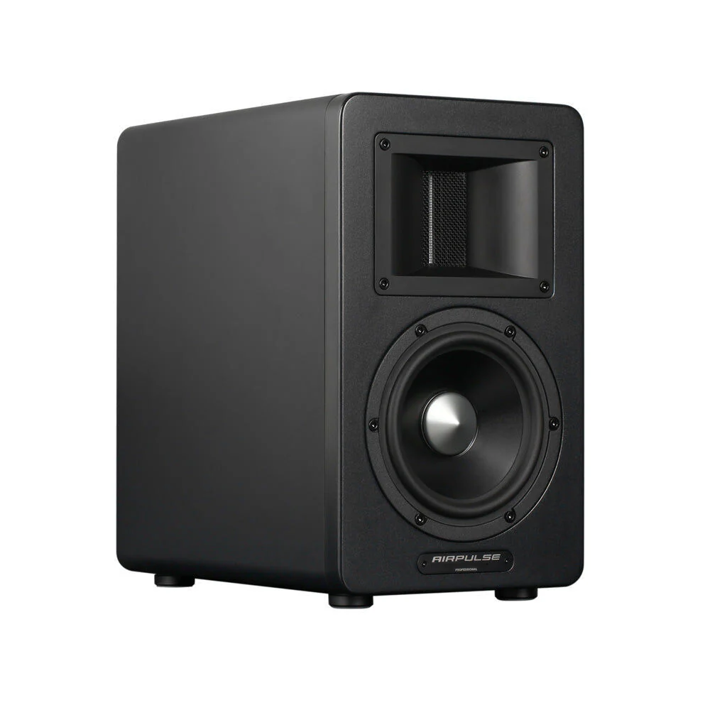 Airpulse SM200 Precision Monitor Active Loudspeakers 185x315cm 2pc (Black) - Image 2
