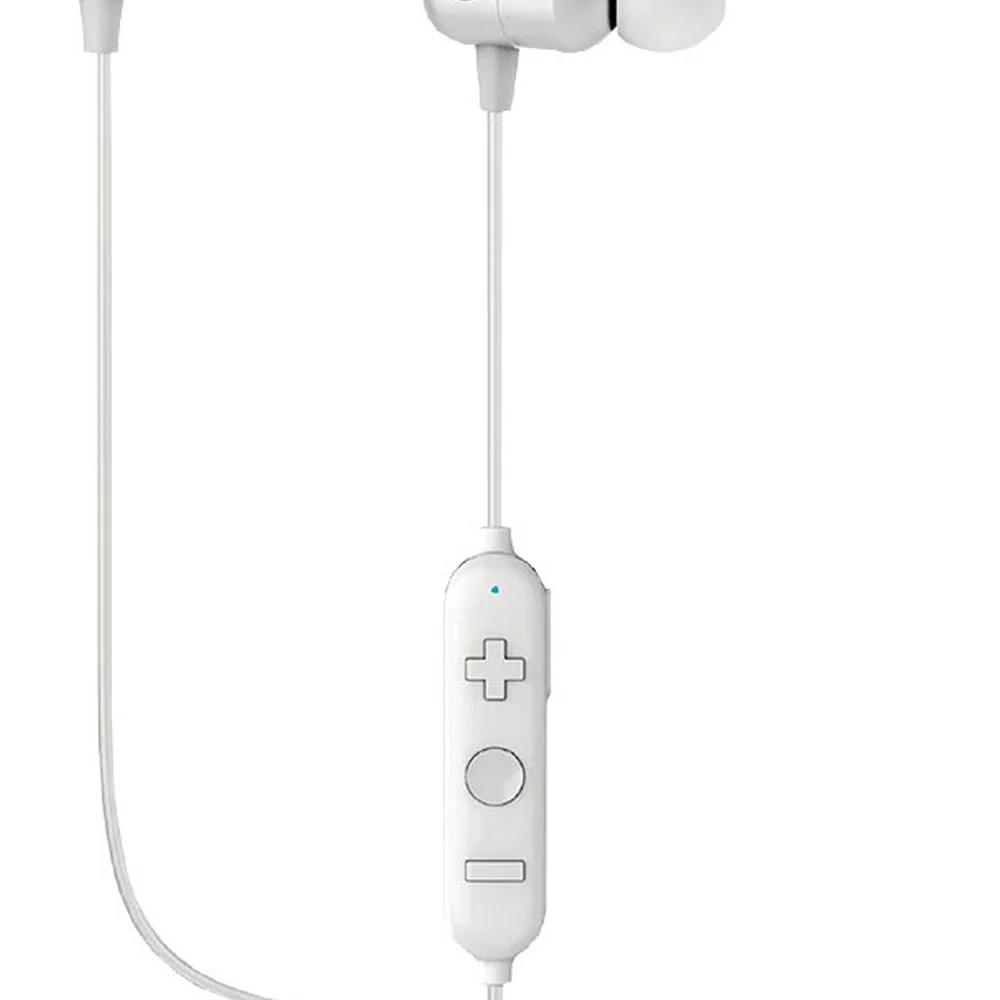 AIWA In-Ear Gel Bluetooth Sports Earbuds (White) - Image 3
